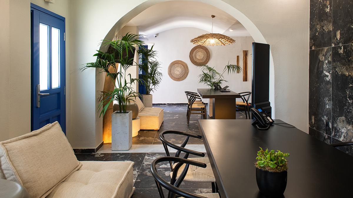 The Noverian Bios Santorini Boutique Hotel ثيرا المظهر الخارجي الصورة