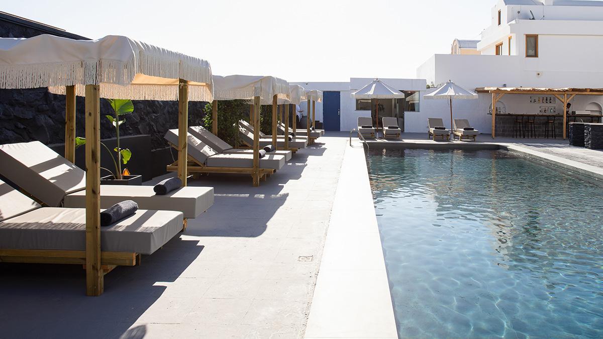 The Noverian Bios Santorini Boutique Hotel ثيرا المظهر الخارجي الصورة