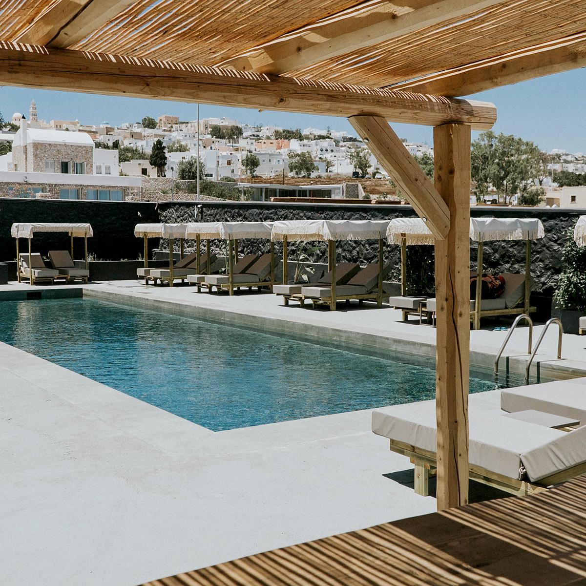 The Noverian Bios Santorini Boutique Hotel ثيرا المظهر الخارجي الصورة