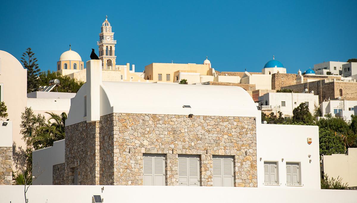The Noverian Bios Santorini Boutique Hotel ثيرا المظهر الخارجي الصورة